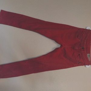 CCS super skinny red jeans